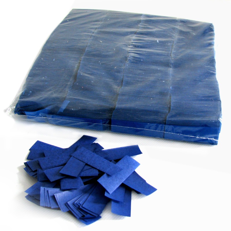 Dark Blue Flameproof Tissue Paper Confetti – 1lb Loose Pack
