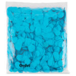 Circle Confetti – Blue Flameproof & Biodegradable 1lb Loose Pack - Image 2