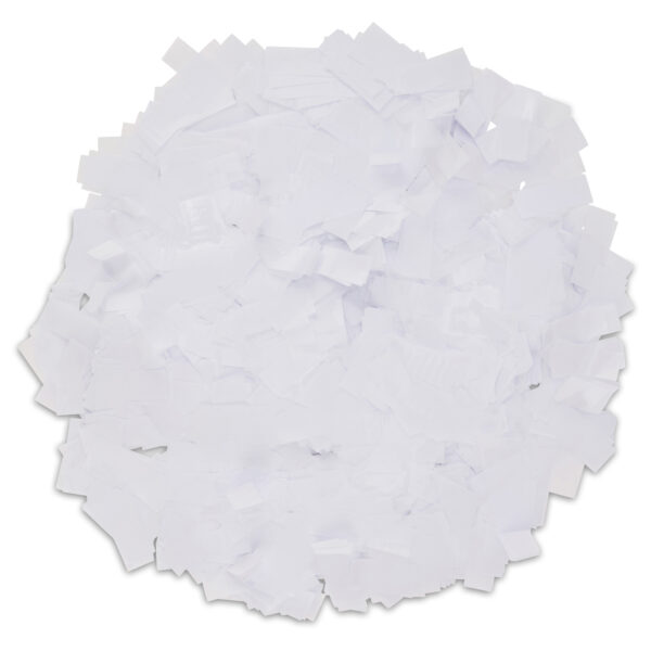 White Confetti – Flameproof Tissue Paper Confetti 1lb Loose Pack