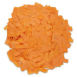 Orange Flameproof Tissue Paper Confetti – 1lb Loose Pack