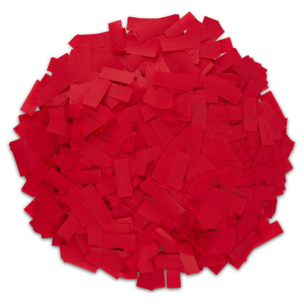 Red Confetti – Flameproof Tissue Paper Confetti 1lb Loose Pack