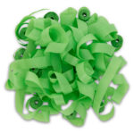 Fresh Light Green Flameproof Streamers 10m x 2cm