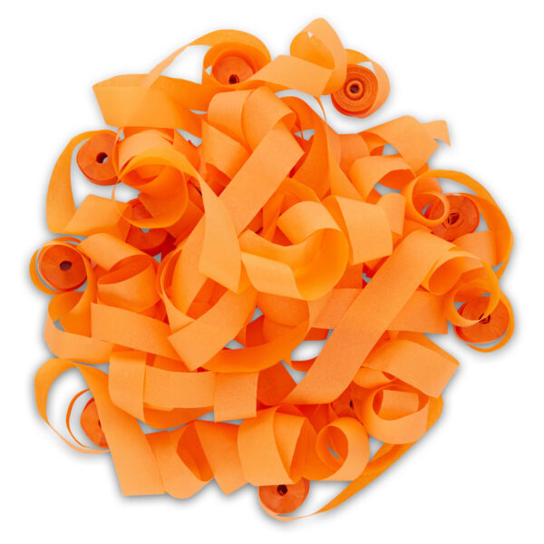energetic orange flameproof streamers