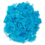 Blue Rice Paper Confetti – Water-Soluble, Biodegradable & Edible (1LB Loose Pack)