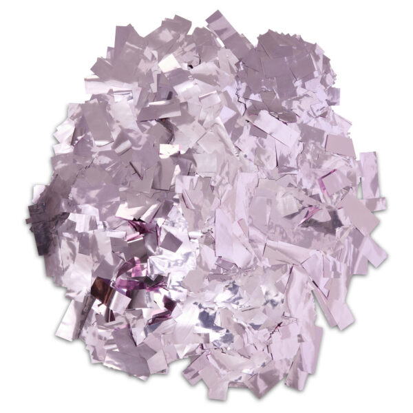 Rectangle Pink Metallic Confetti – Premium Mylar Slow-Falling 1lb Loose Pack