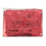 Rectangle Red Metallic Confetti – Premium Mylar Slow-Falling 1lb Loose Pack - Image 2