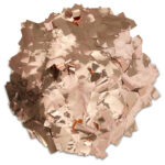 Rectangle Rose Gold Metallic Confetti – Premium Mylar Slow-Falling 1lb Loose Pack