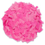 Pink UV Confetti – Flameproof & Biodegradable 1lb Loose Pack
