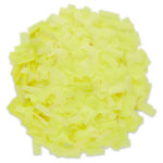 Yellow UV Confetti – Black Light Reactive, Flameproof & Biodegradable (1lb)