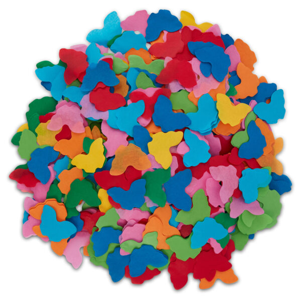 Butterfly Confetti – Rainbow Flameproof & Biodegradable 1lb Loose Pack