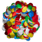 Romantic Multicolor Flameproof Metallic Rose Petal Confetti