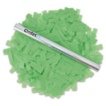 Light green confetti stick