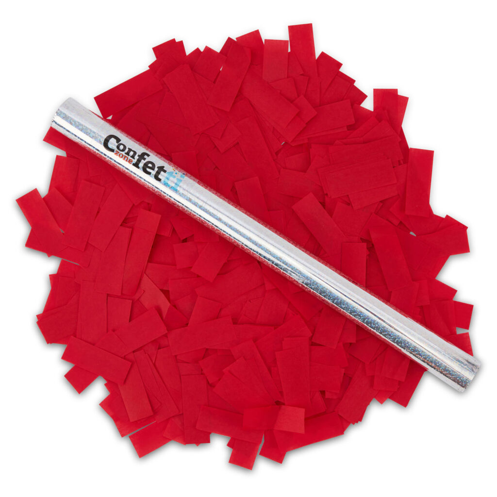 Red confetti stick