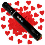 HEART Tissue Paper Hand Confetti Cannon