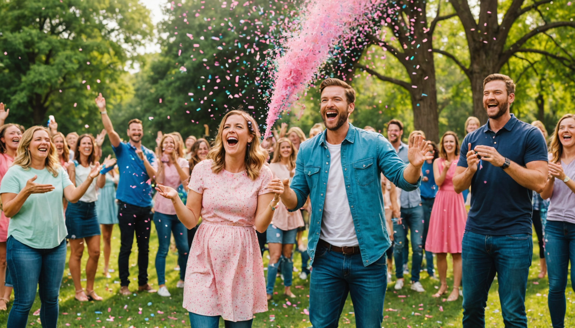 confetti cannon gender reveal