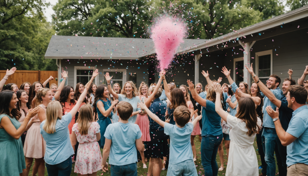 gender confetti cannon