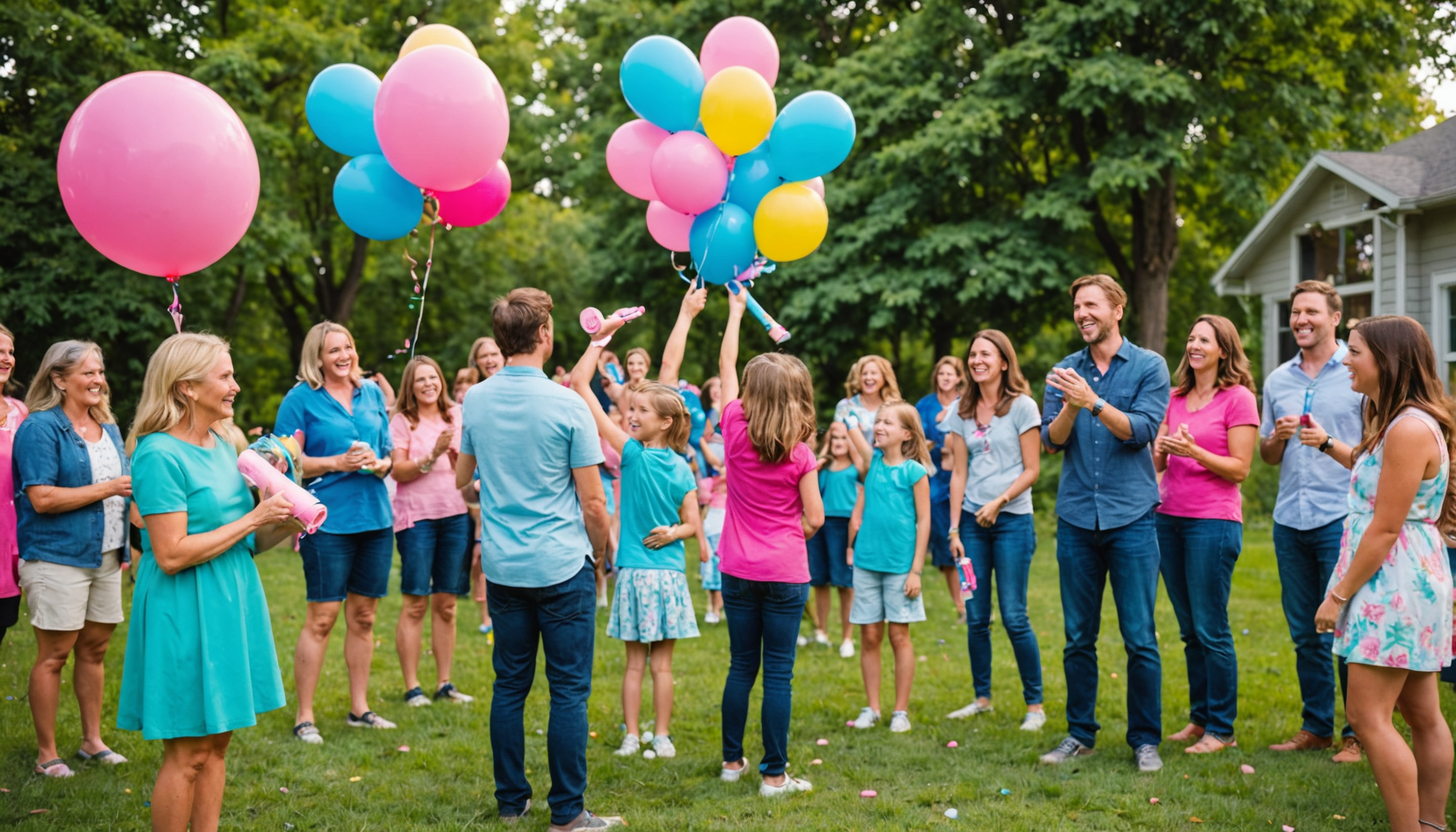gender reveal cannon