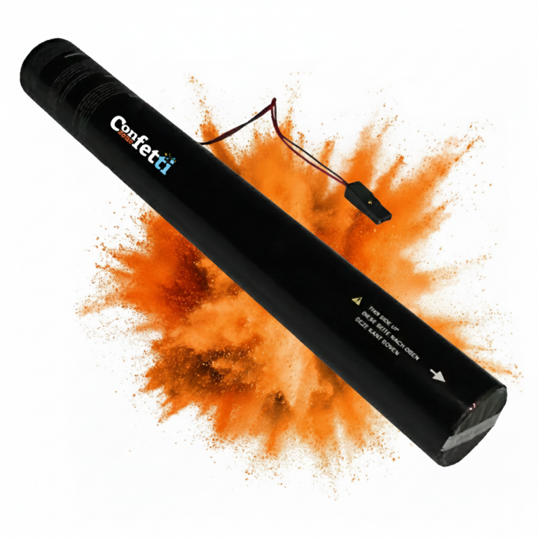 Orange Electric Powder Cannon 32″ Celebration Popper
