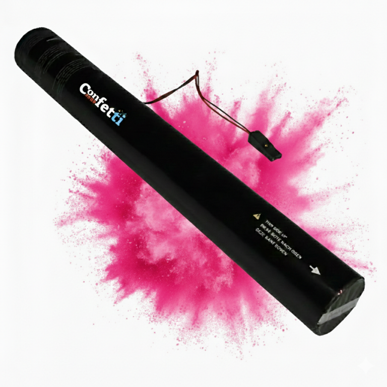 Pink Electric Powder Cannon 32″ Electric Celebration Popper