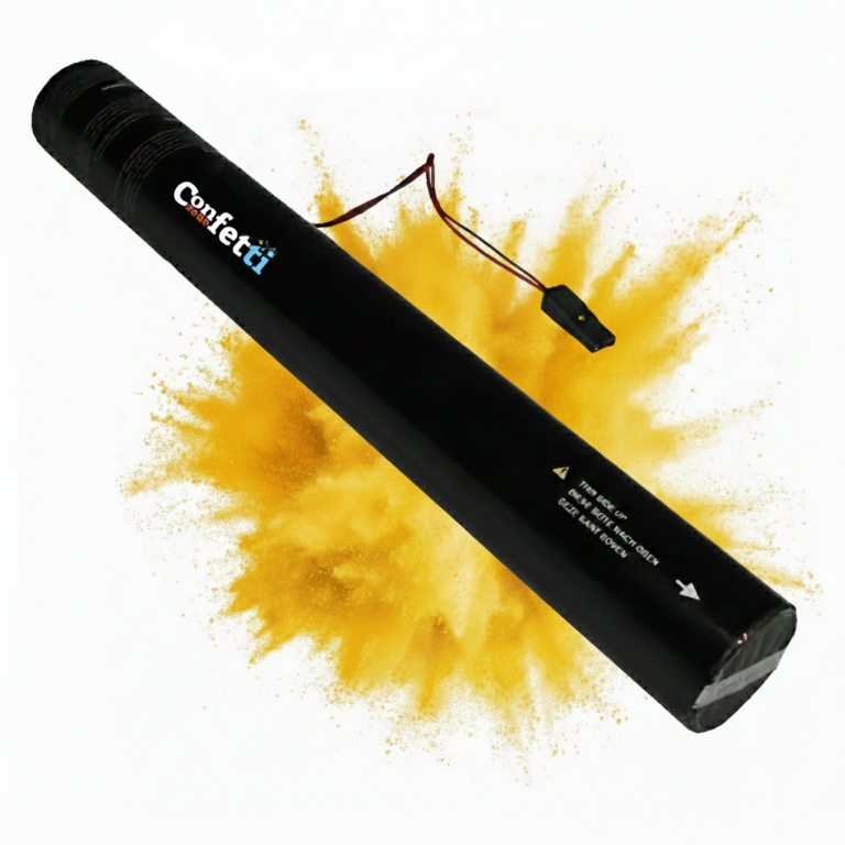 Yellow Electric Powder Cannon 32″ Celebration Popper