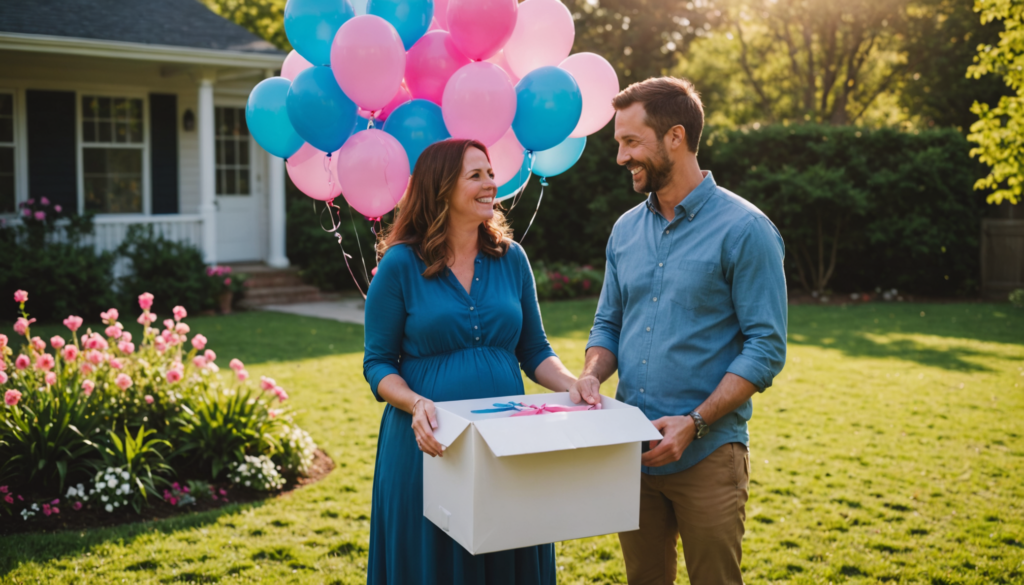 balloon in box gender reveal