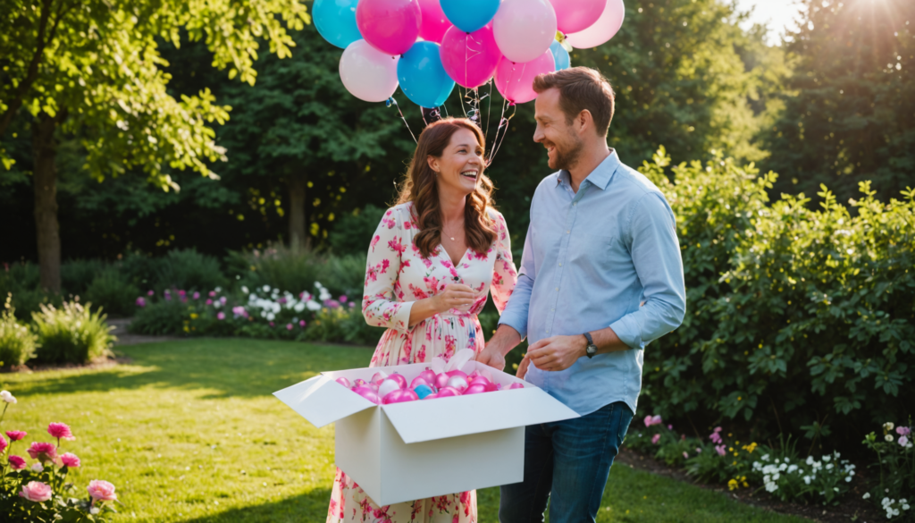 balloon in box gender reveal