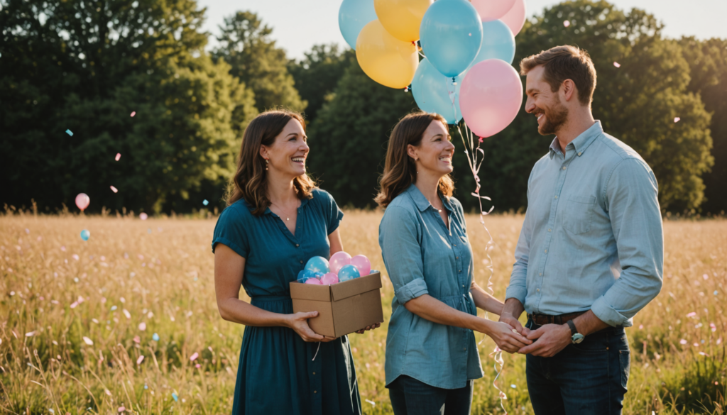 balloon in box gender reveal