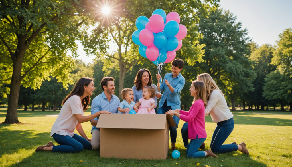 balloon in box gender reveal
