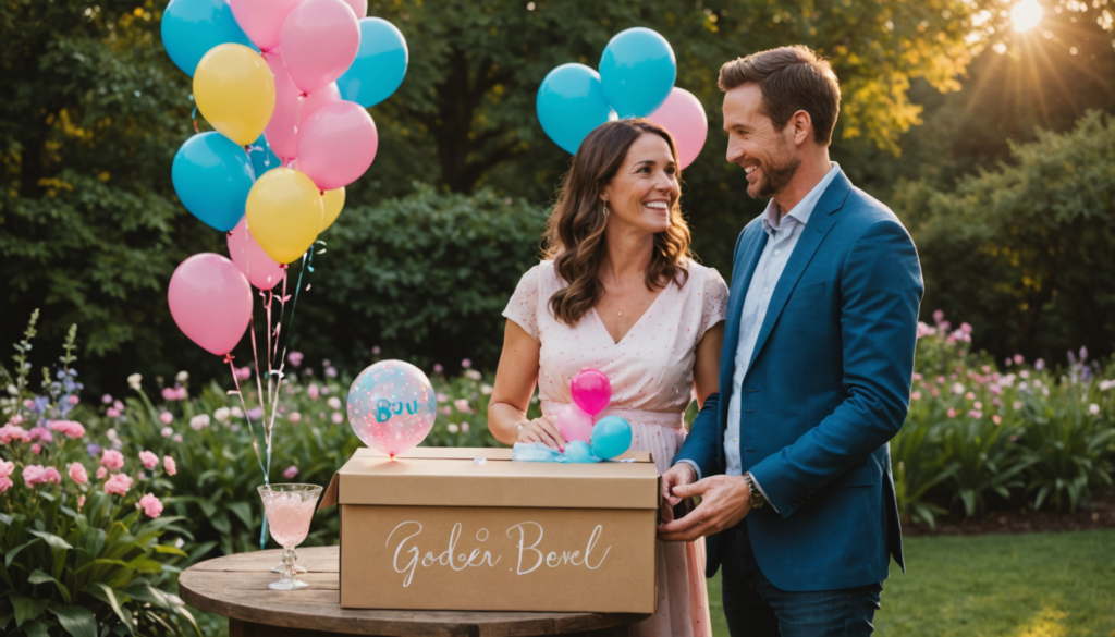 balloon in box gender reveal