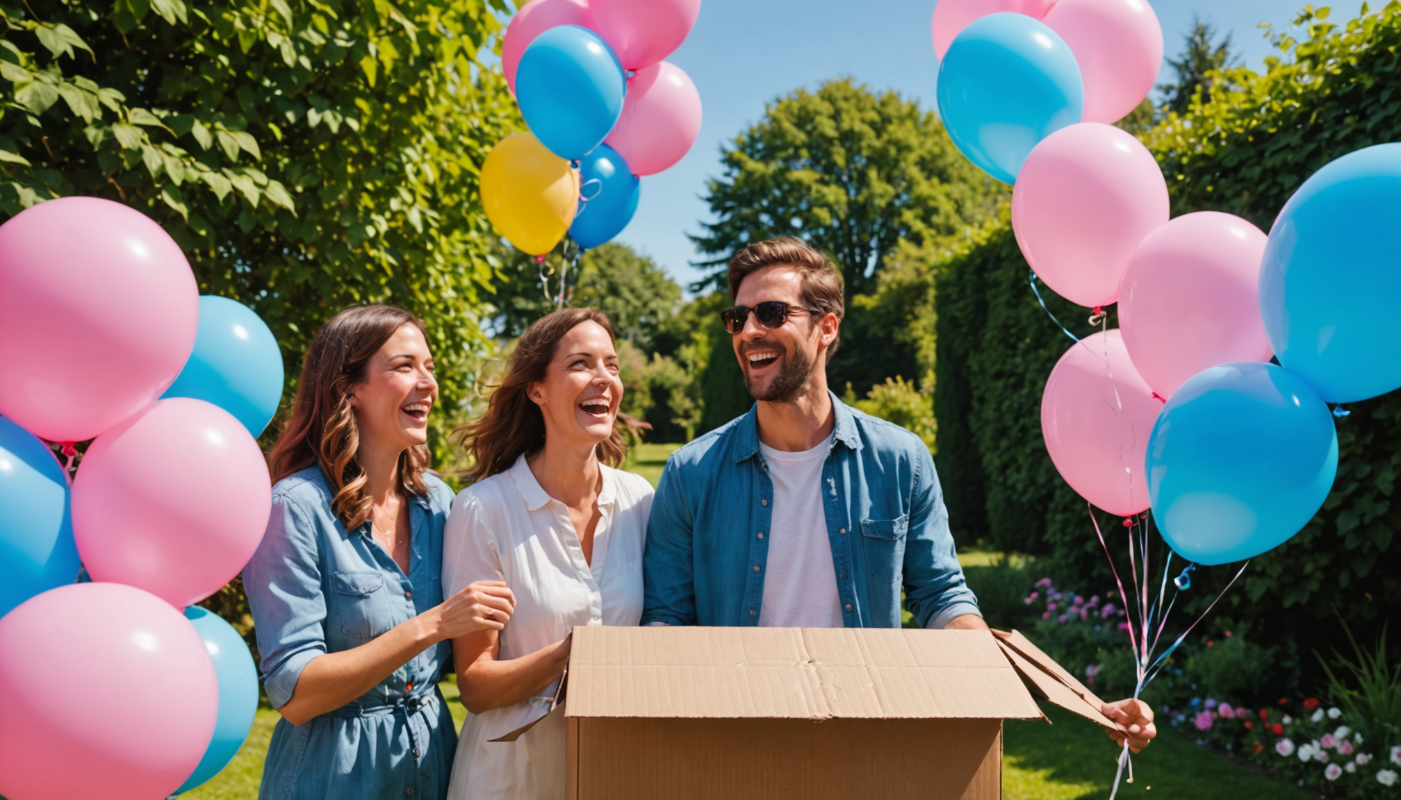 balloon in box gender reveal