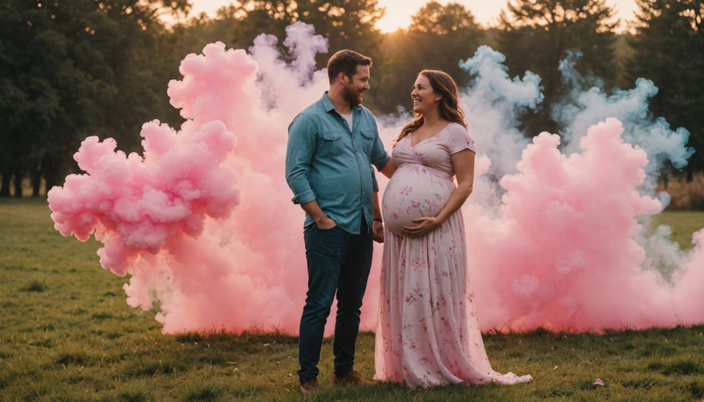 gender reveal smoke bombs