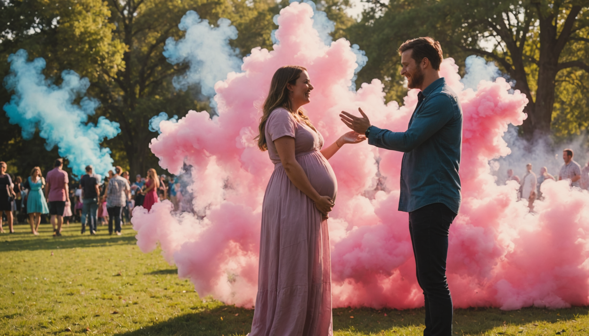 gender reveal smoke bombs