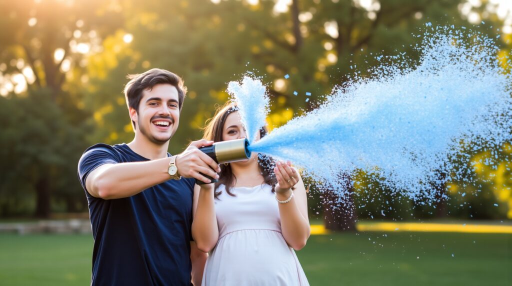 confetti cannon for gender reveal