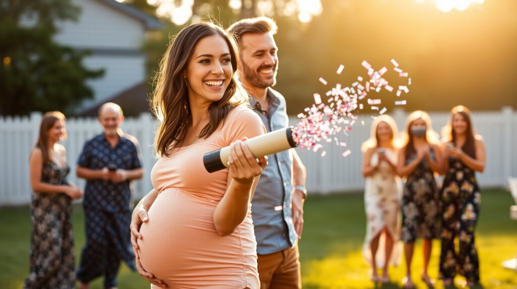 confetti cannon for gender reveal