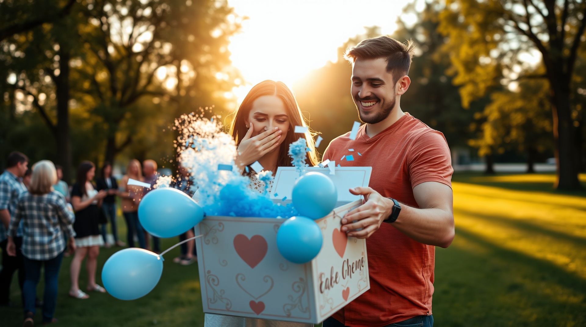 confetti cannon for gender reveal