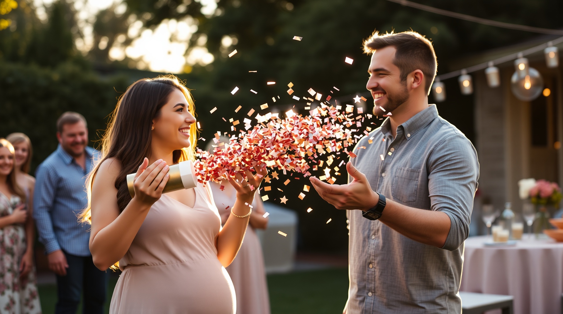 confetti cannon for gender reveal