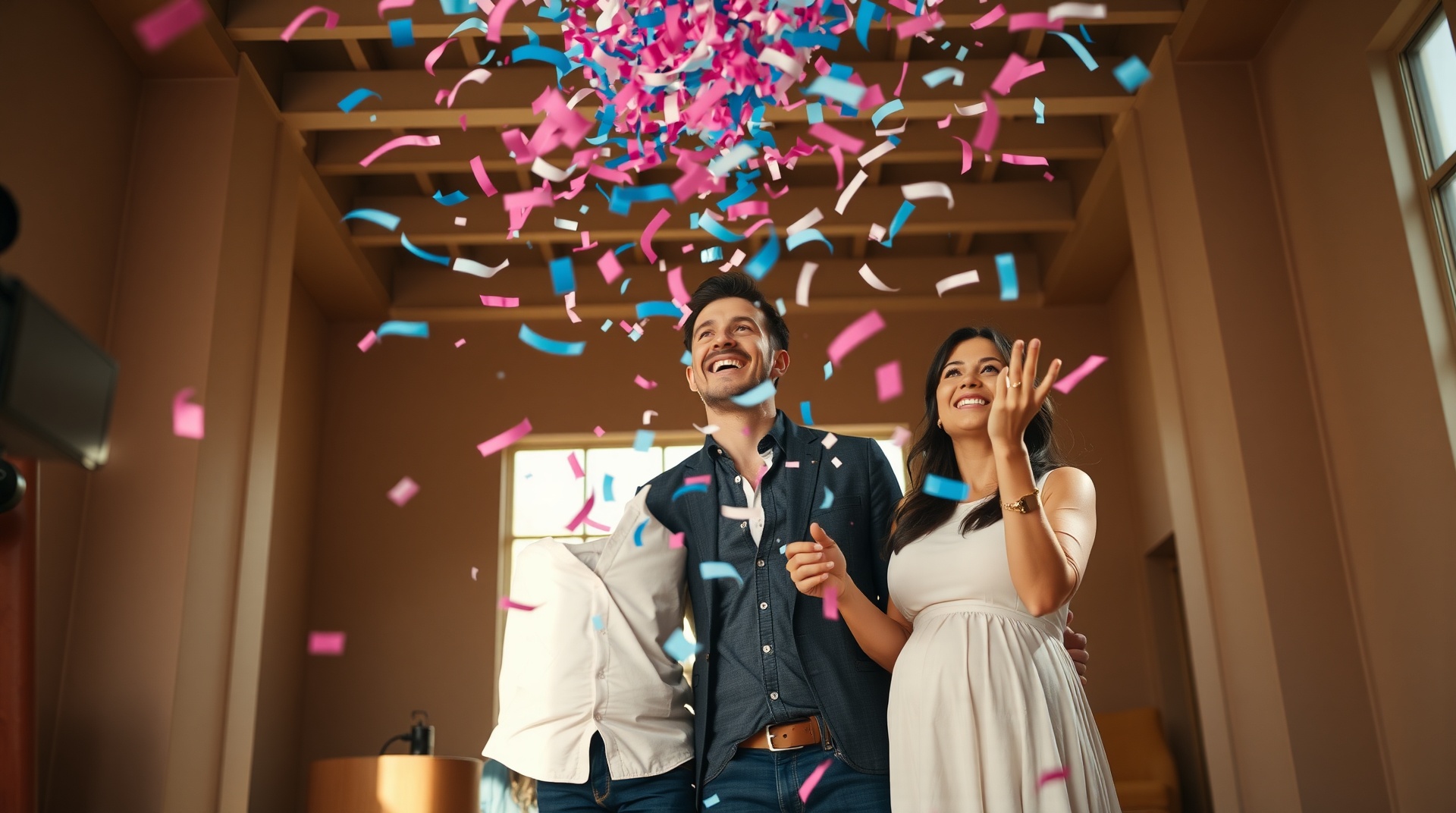 confetti cannon for gender reveal