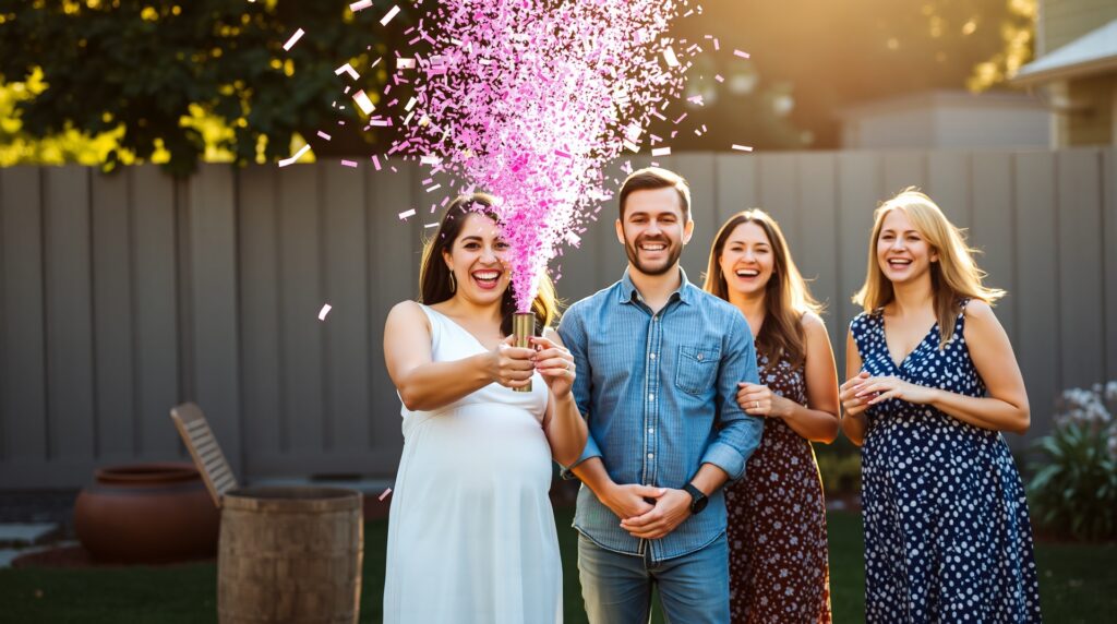 confetti cannon for gender reveal