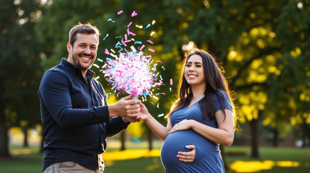confetti cannon for gender reveal