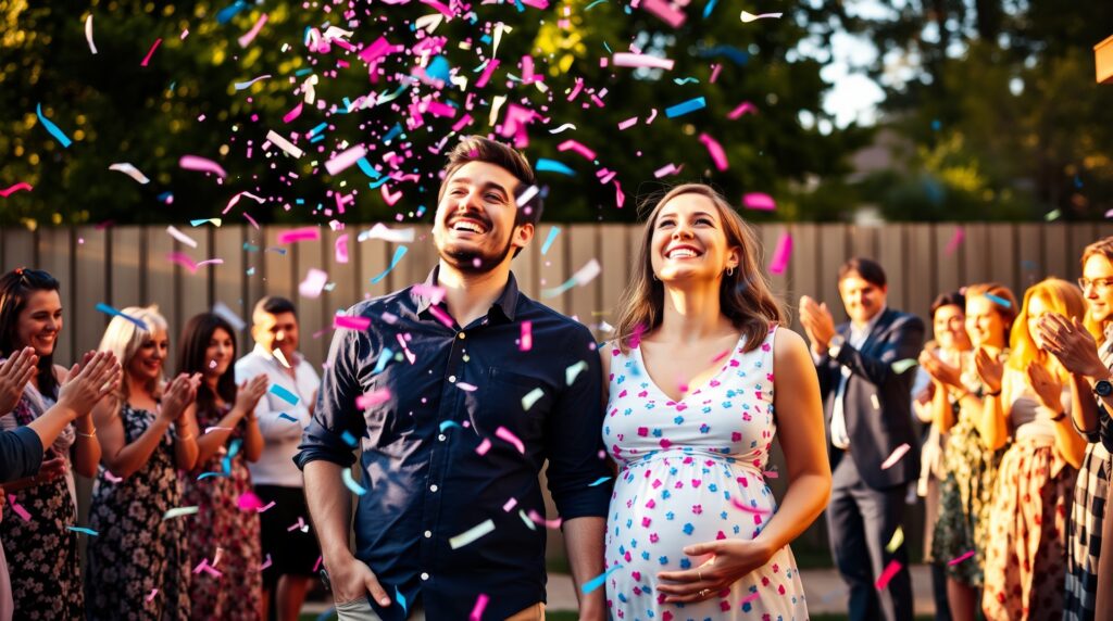 confetti cannon for gender reveal