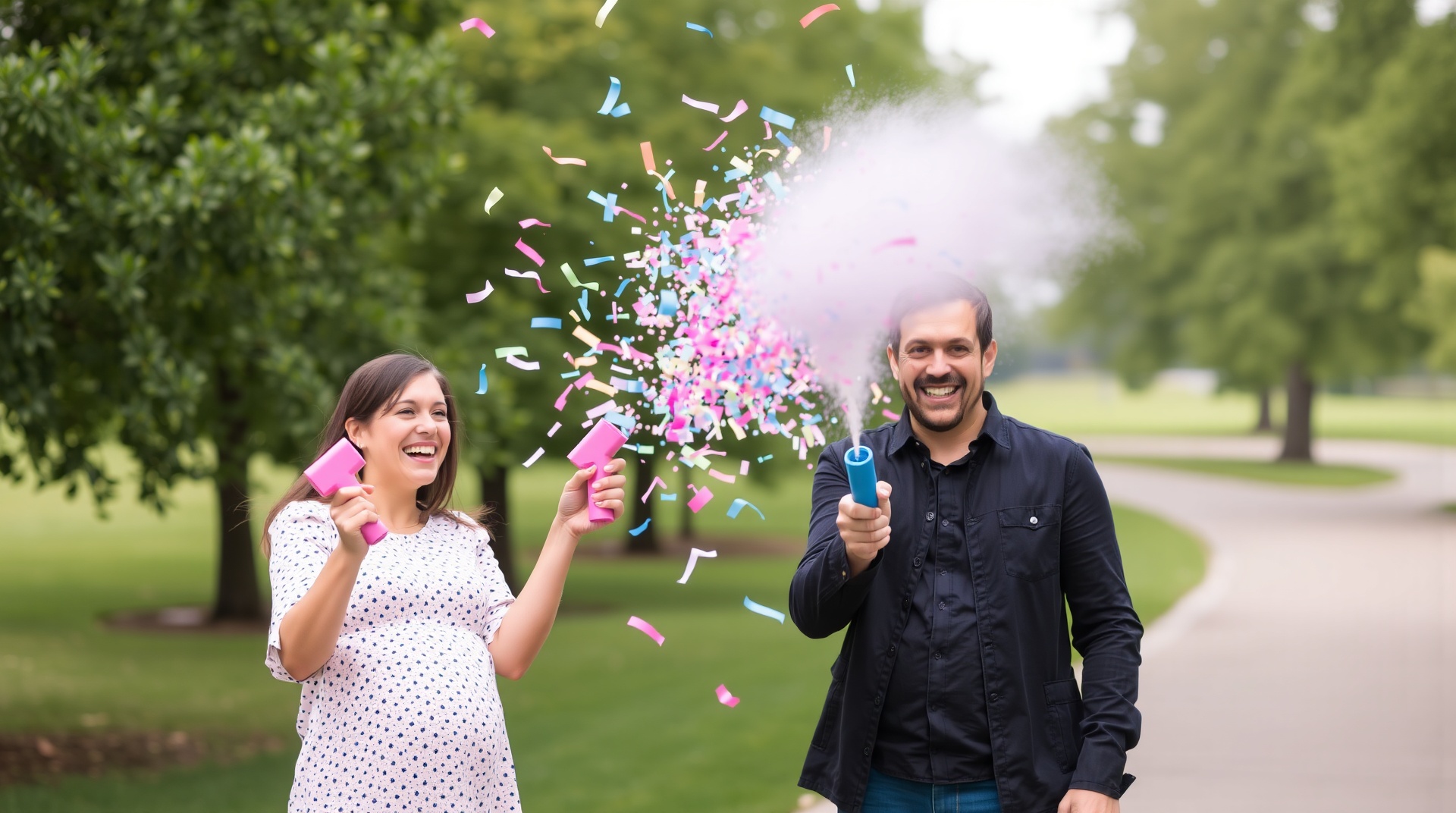 confetti cannon for gender reveal