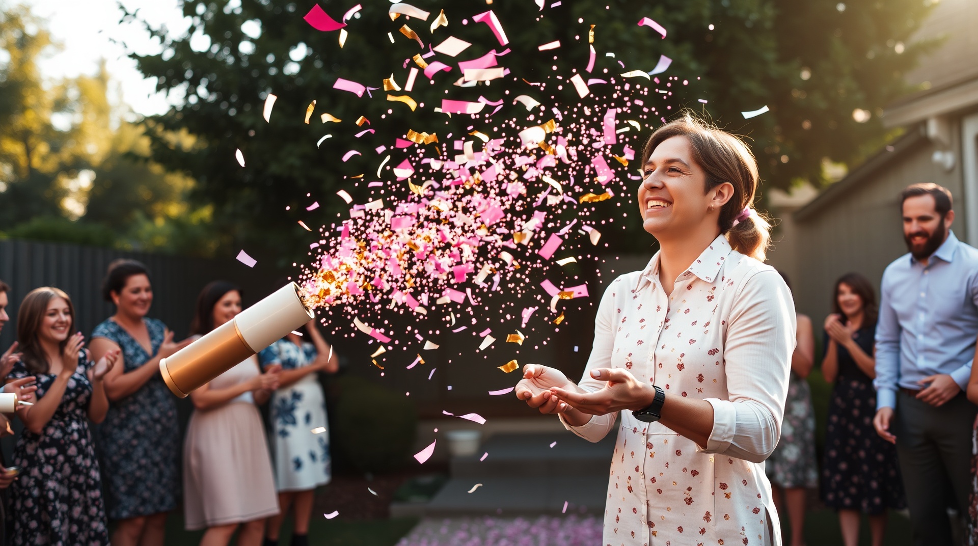 confetti cannon for gender reveal