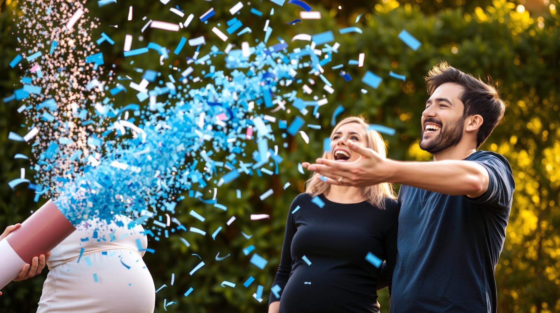 confetti cannon for gender reveal