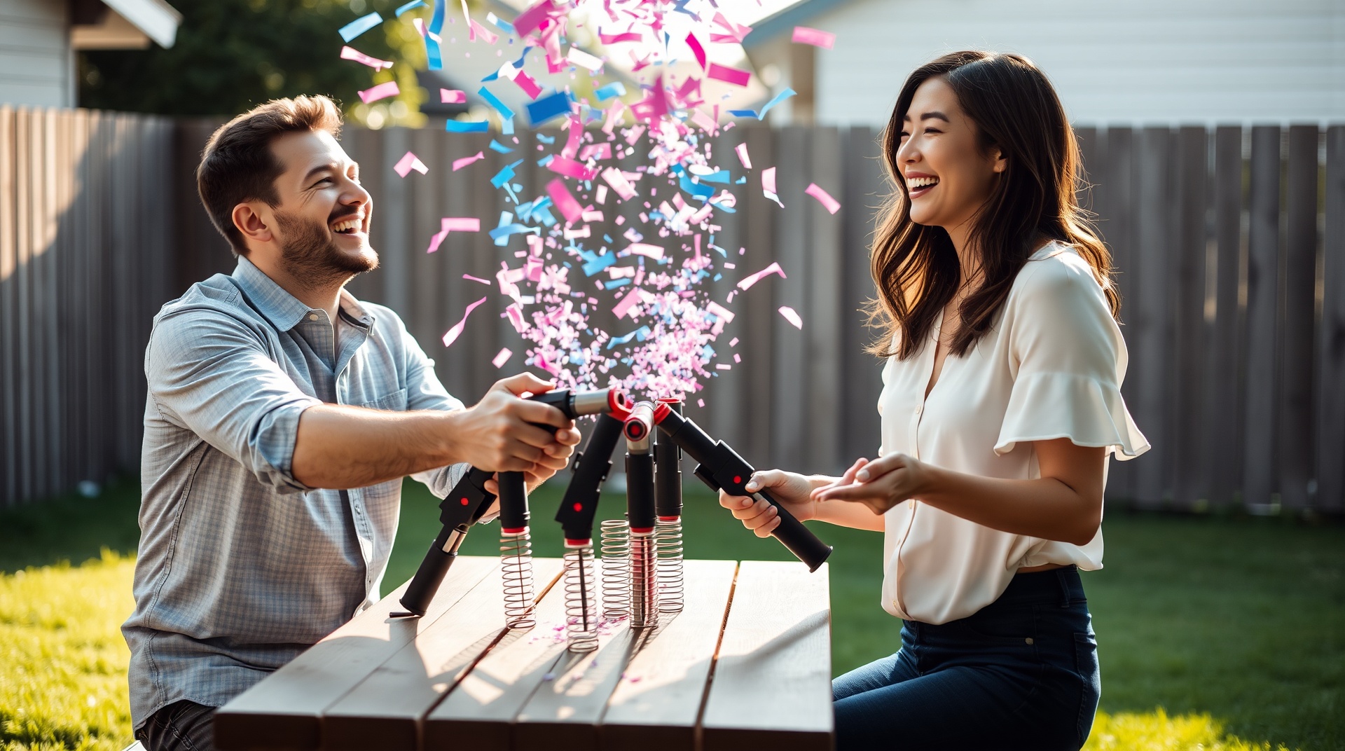 confetti cannon for gender reveal