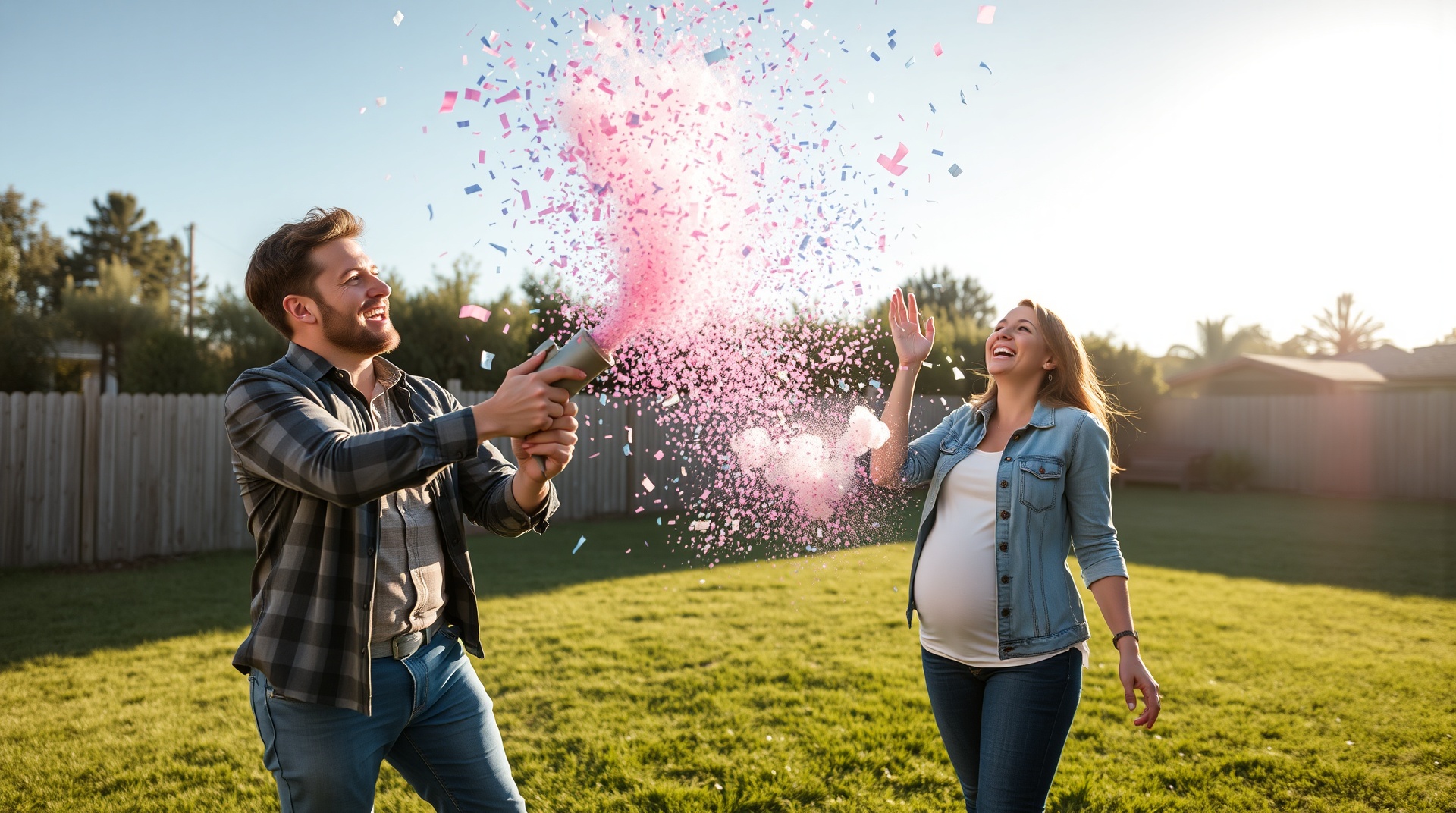 confetti cannon for gender reveal