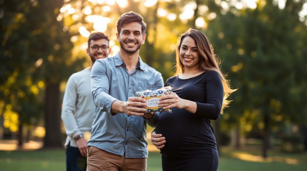 confetti cannon gender reveal