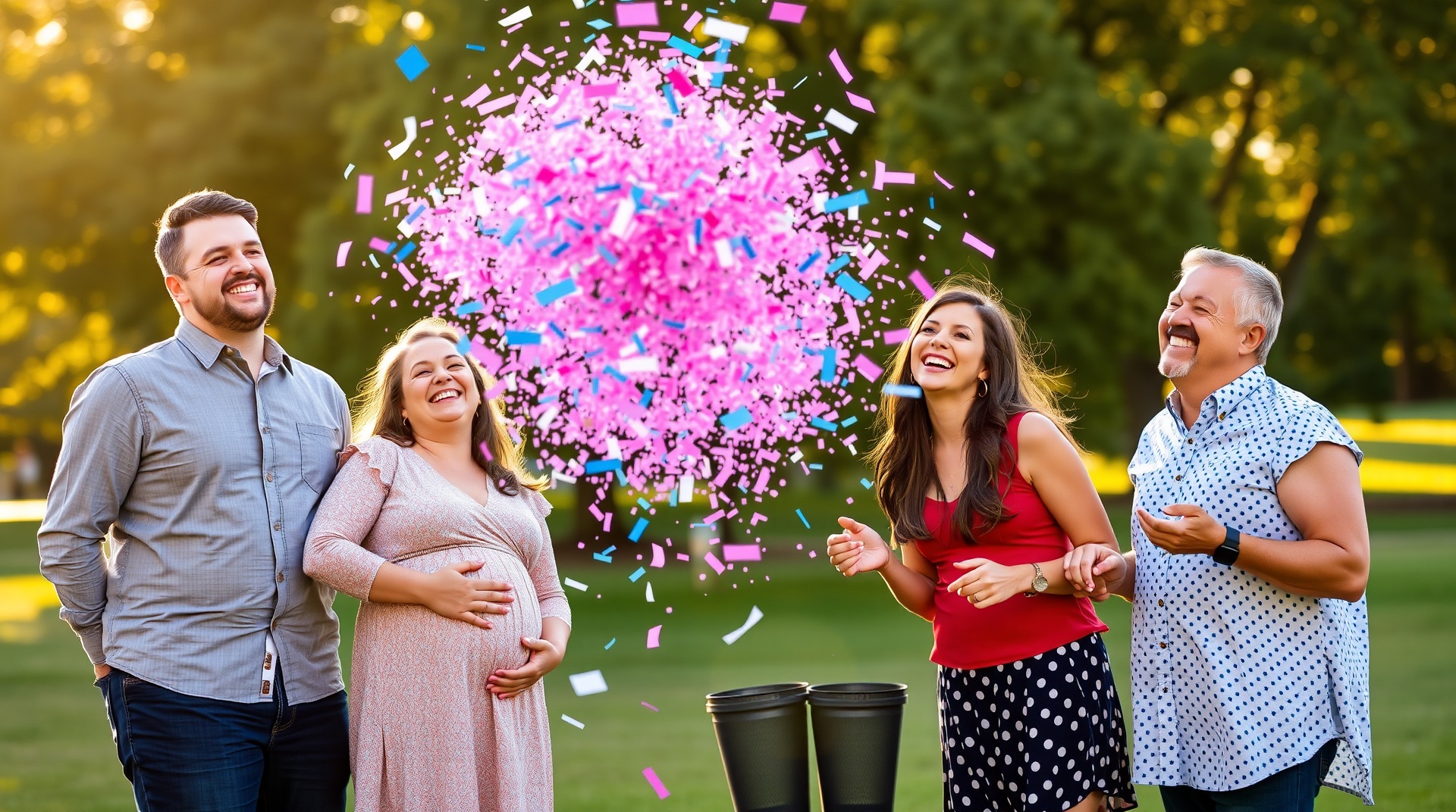 confetti cannon gender reveal