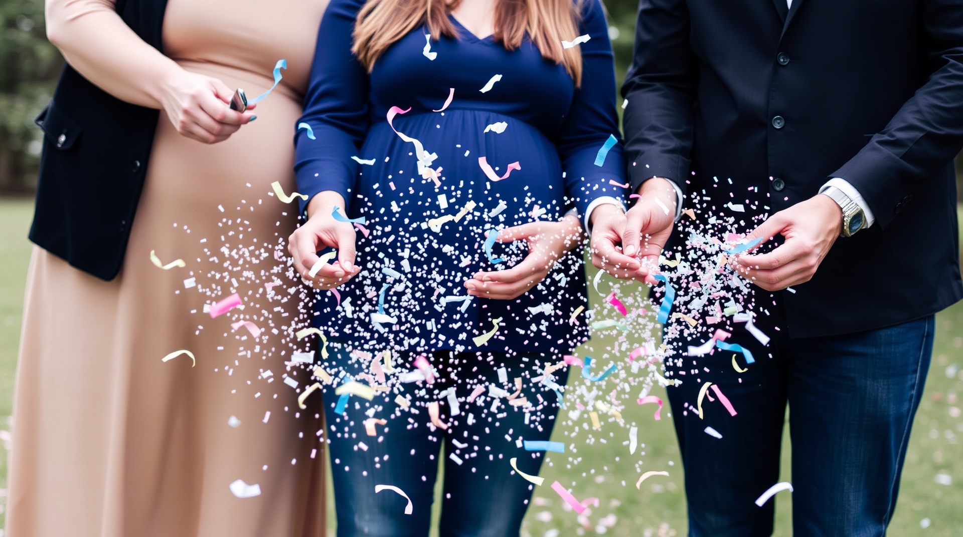 confetti cannon gender reveal