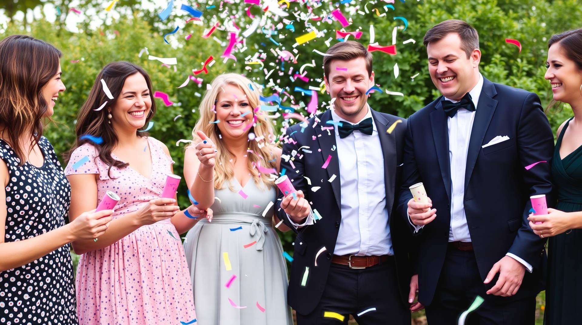 confetti cannon gender reveal