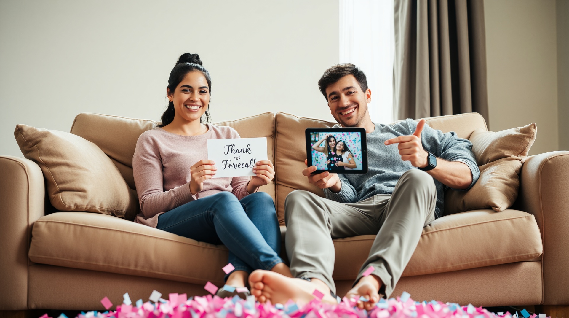 confetti cannon gender reveal
